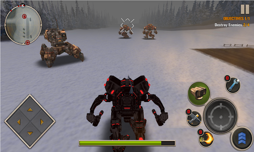 Mech Legion: Age of Robots - Gameplay image of android game