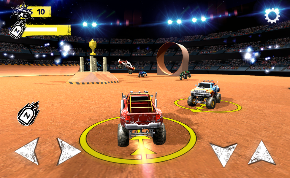 Monster Trucks Arena Battle - عکس بازی موبایلی اندروید