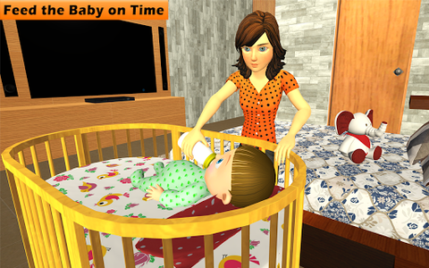 Virtual Mother Life Simulator - Gameplay image of android game