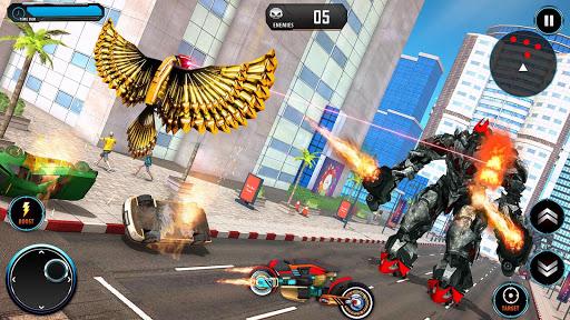 War Robot Pigeon Car Games - Gameplay image of android game