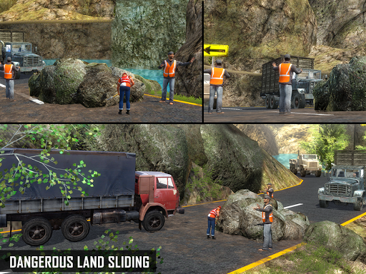 City Truck Transport Games 3D - Gameplay image of android game