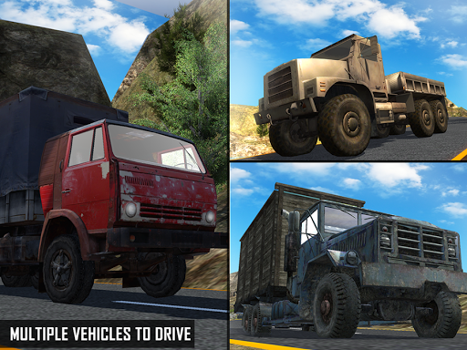 City Truck Transport Games 3D - Gameplay image of android game