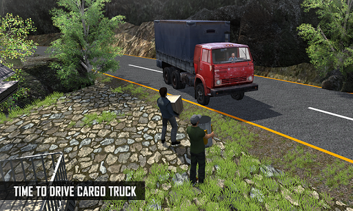 City Truck Transport Games 3D - Gameplay image of android game