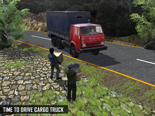 City Truck Transport Games 3D - Gameplay image of android game
