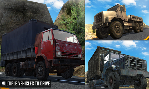 City Truck Transport Games 3D - Gameplay image of android game