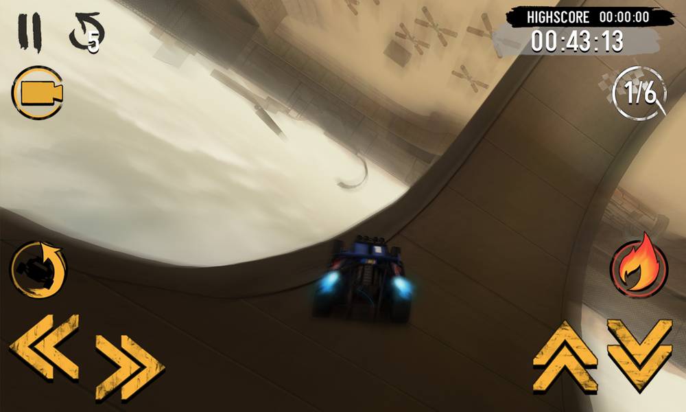 Offroad Buggy Hero Trials Race - عکس بازی موبایلی اندروید