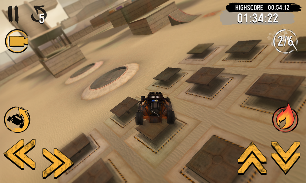 Offroad Buggy Hero Trials Race - عکس بازی موبایلی اندروید