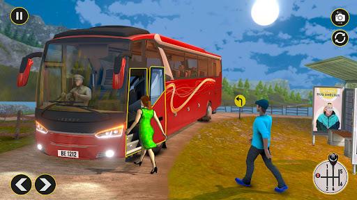 Tourist Bus Driving Simulator - Gameplay image of android game