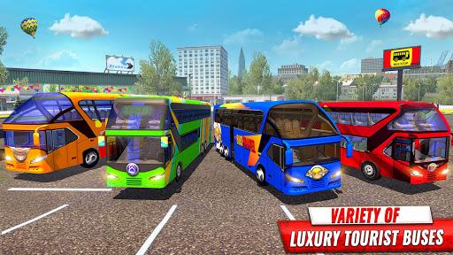 Tourist Bus Driving Simulator - Gameplay image of android game