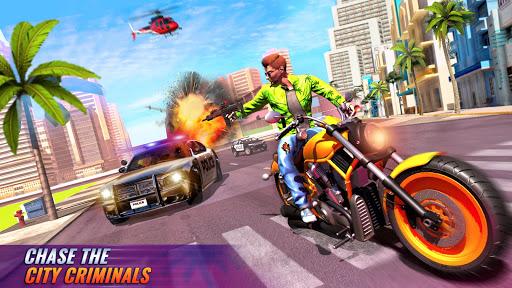 Bike Chase ۳D Police Car Games - عکس بازی موبایلی اندروید