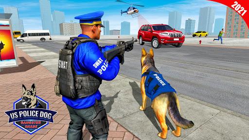 US Police Dog Crime Chase Game - Image screenshot of android app