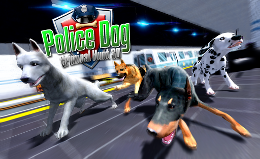 Police Dog Criminal Hunt 3D - Gameplay image of android game