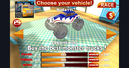 RC Monster Truck Stunts 3D - عکس بازی موبایلی اندروید
