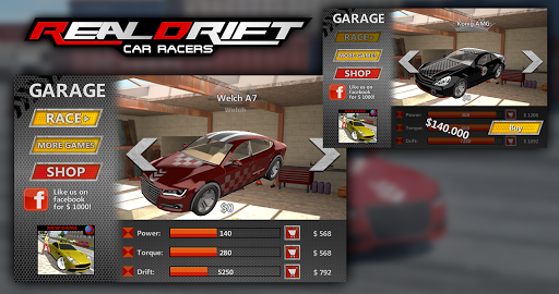 Real Drift Car Racers 3D - Gameplay image of android game