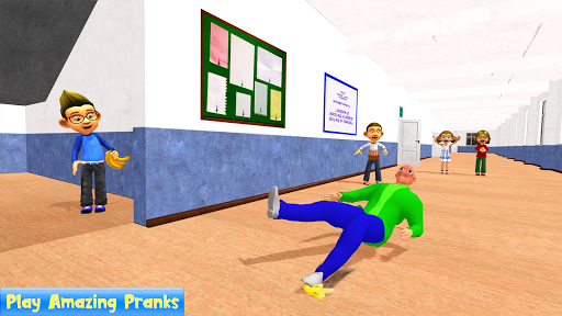 Crazy Baldi Math Teacher:School Education Learning - Gameplay image of android game