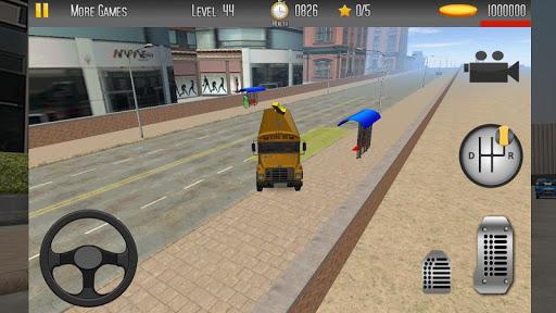 Schoolbus Driving 3D Sim 2 - Gameplay image of android game