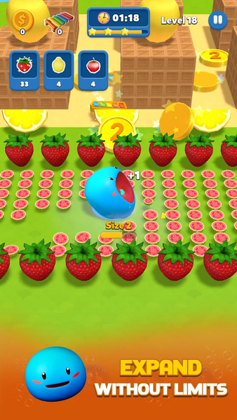 Slime Hole: Eat The World - Gameplay image of android game