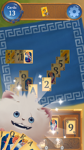 Solitaire Adventures Card Game - Gameplay image of android game