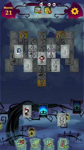 Solitaire Halloween Game - Gameplay image of android game