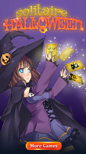 Solitaire Halloween Game - Gameplay image of android game