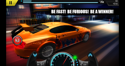 STREET KINGS: DRAG RACING - Gameplay image of android game