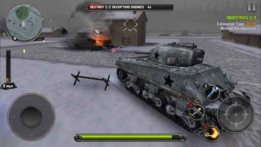 Tanks of Battle: World War 2 - Gameplay image of android game