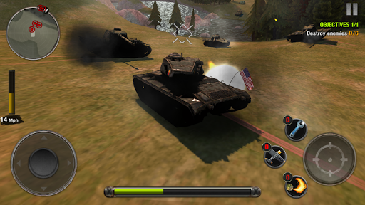 Tanks of Battle: World War ۲ - عکس بازی موبایلی اندروید