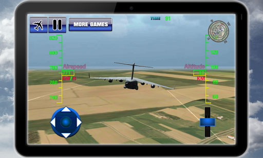 Transport plane simulator 3D! - عکس برنامه موبایلی اندروید