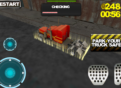 Truck Parking - Gameplay image of android game