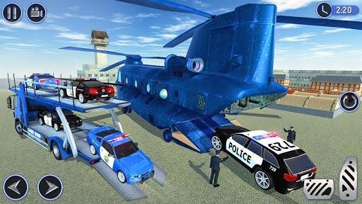 US Police Cruise Ship Car Transport Simulator ۲۰۲۰ - عکس بازی موبایلی اندروید