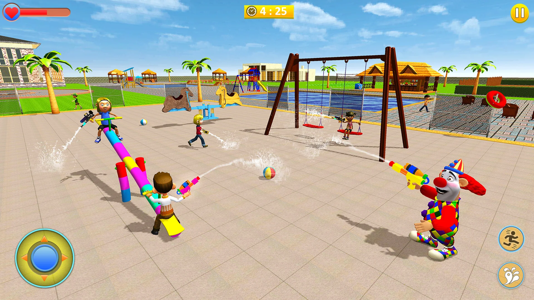 Water Shooting Game Battle 3D - Gameplay image of android game