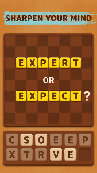 Crossword - Gameplay image of android game
