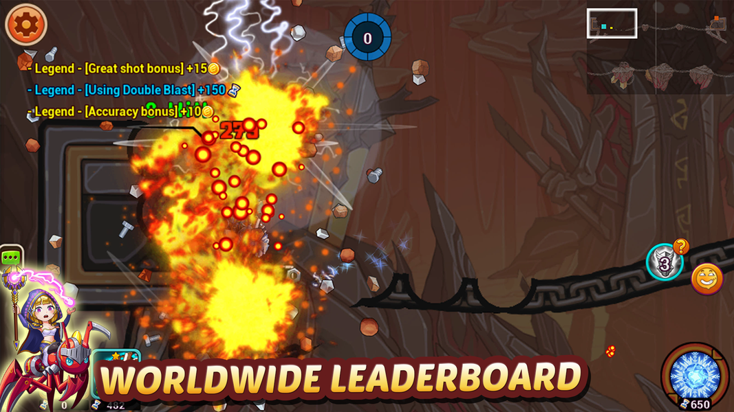 Clash of Legends: Online Shoot - Gameplay image of android game