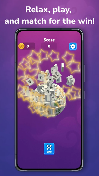 3D Mahjong - Gameplay image of android game