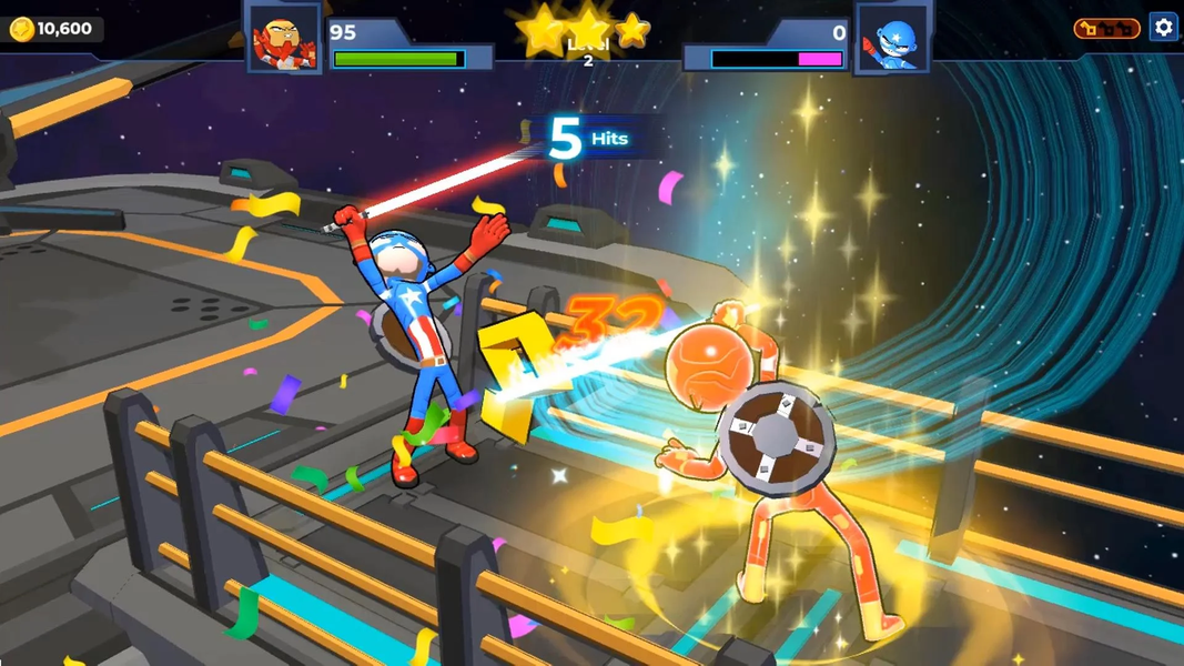 Supreme Saberman: Stickman - عکس بازی موبایلی اندروید