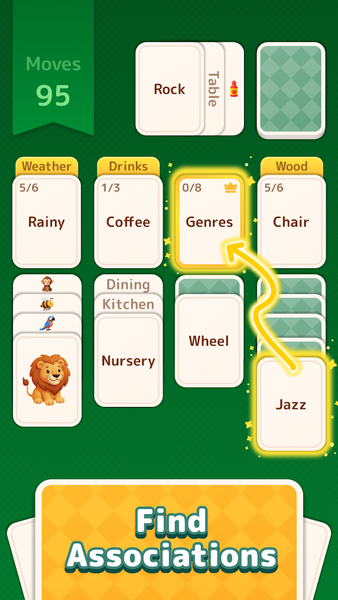 Word Solitaire: Associations - عکس بازی موبایلی اندروید