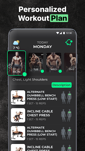 ProFit: Workout Planner - Image screenshot of android app
