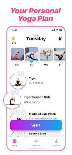 Yoga - Poses & Classes - Image screenshot of android app