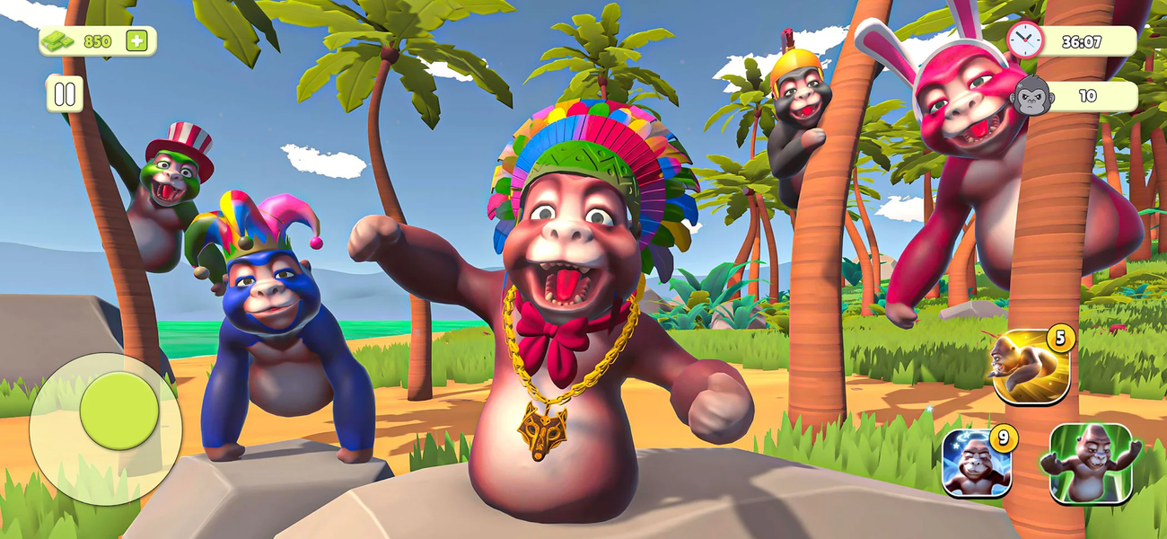 Gorilla Monster Tag Survival - عکس بازی موبایلی اندروید