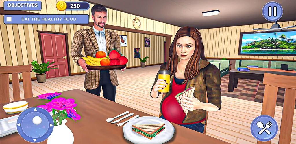 Pregnant Mommy Simulator games - عکس بازی موبایلی اندروید