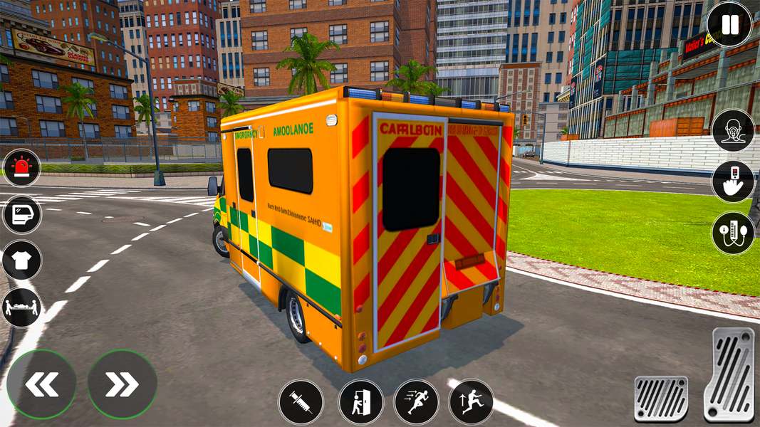 Doctor Ambulance Rescue Sim 3D - عکس بازی موبایلی اندروید