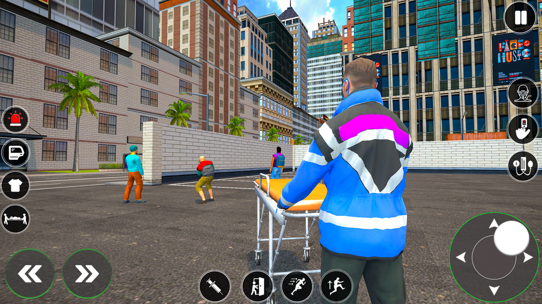 Doctor Ambulance Rescue Sim 3D - عکس بازی موبایلی اندروید