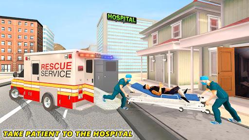 Flying Ambulance Rescue Game - عکس برنامه موبایلی اندروید