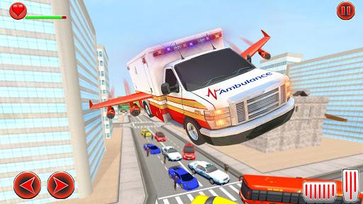 Flying Ambulance Rescue Game - Image screenshot of android app