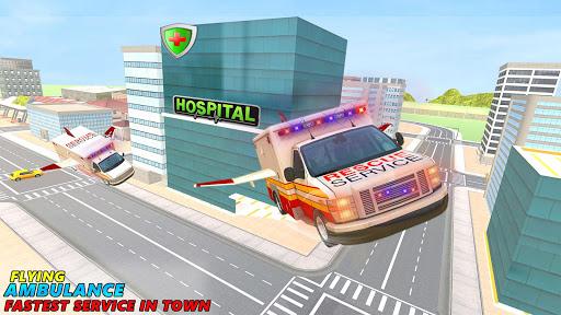 Flying Ambulance Rescue Game - عکس برنامه موبایلی اندروید