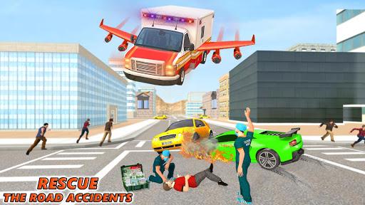 Flying Ambulance Rescue Game - عکس برنامه موبایلی اندروید