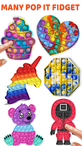 Antistress Pop it Fidget ASMR - عکس بازی موبایلی اندروید