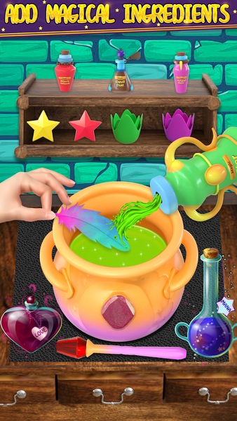 Magic Mixing Toy Surprise Game - Gameplay image of android game