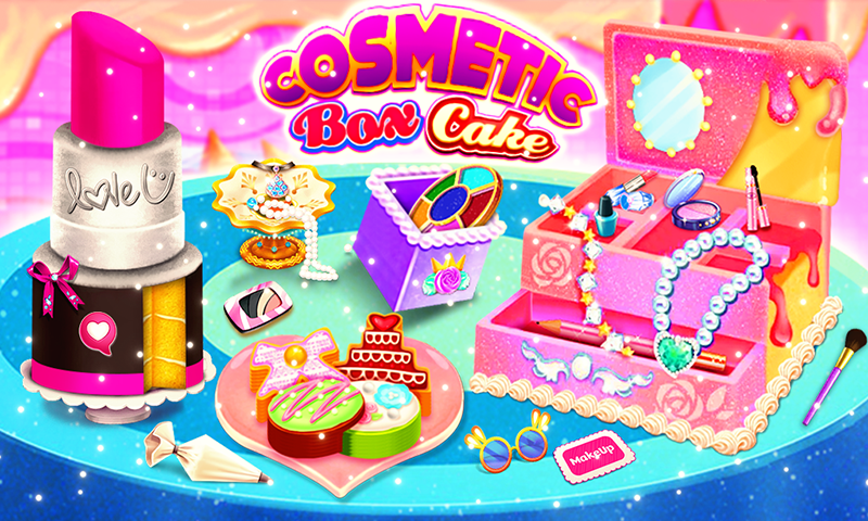 Makeup Kit Cakes- Cosmetic Box - عکس بازی موبایلی اندروید