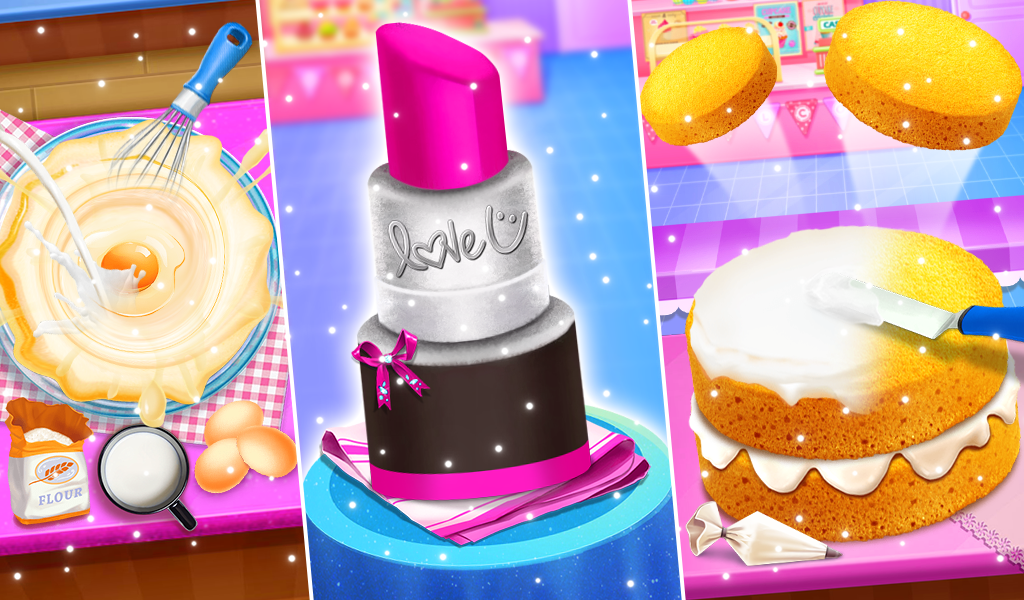 Makeup Kit Cakes- Cosmetic Box - عکس بازی موبایلی اندروید